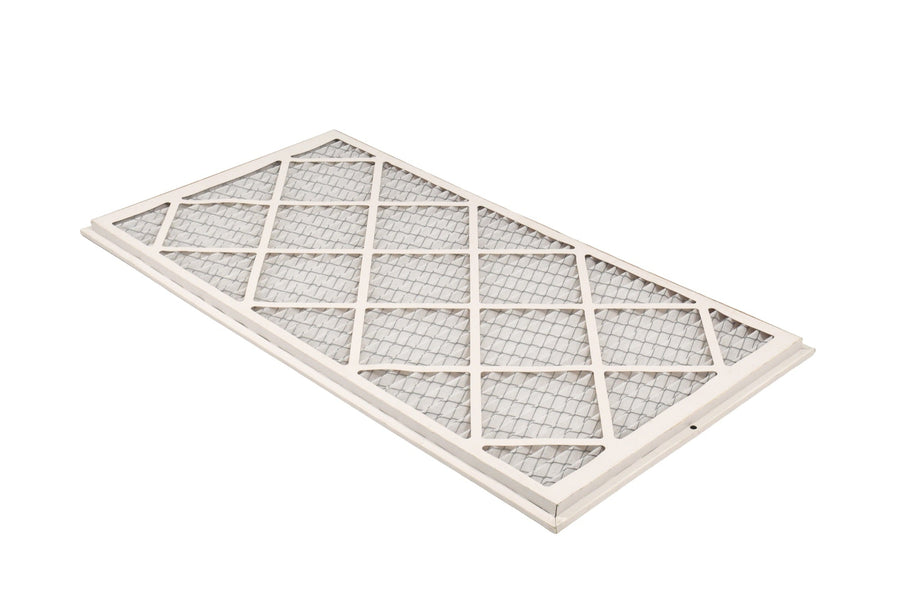 RenAir #50 filter for a 750 × 550 mm nominal grille, angled view (representative photo)